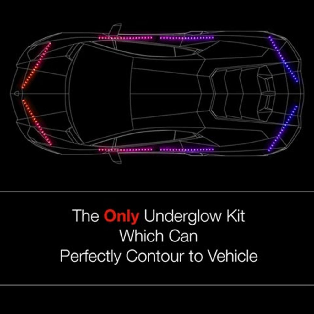 Xkglow Xk041006 Led Underbody Accent Light Kit 8 24" Tubes Multi-Color