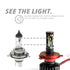 Xkglow Xk045001-H11 Lite Series Led Headlight Kit Â€“ Style H11