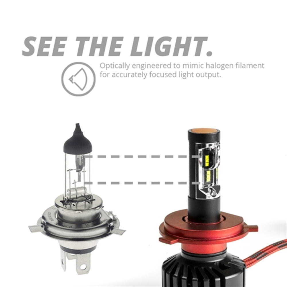 Xkglow Xk045001-H7 Lite Series Led Headlight Kit Â€“ Style H7