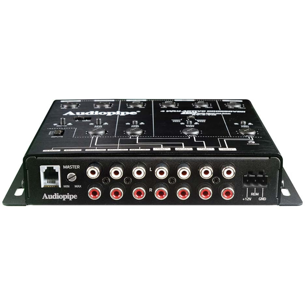 Audiopipemap Xv4V15 Audiopipe 4 Way Crossover 6 Ch. Input 8 Output