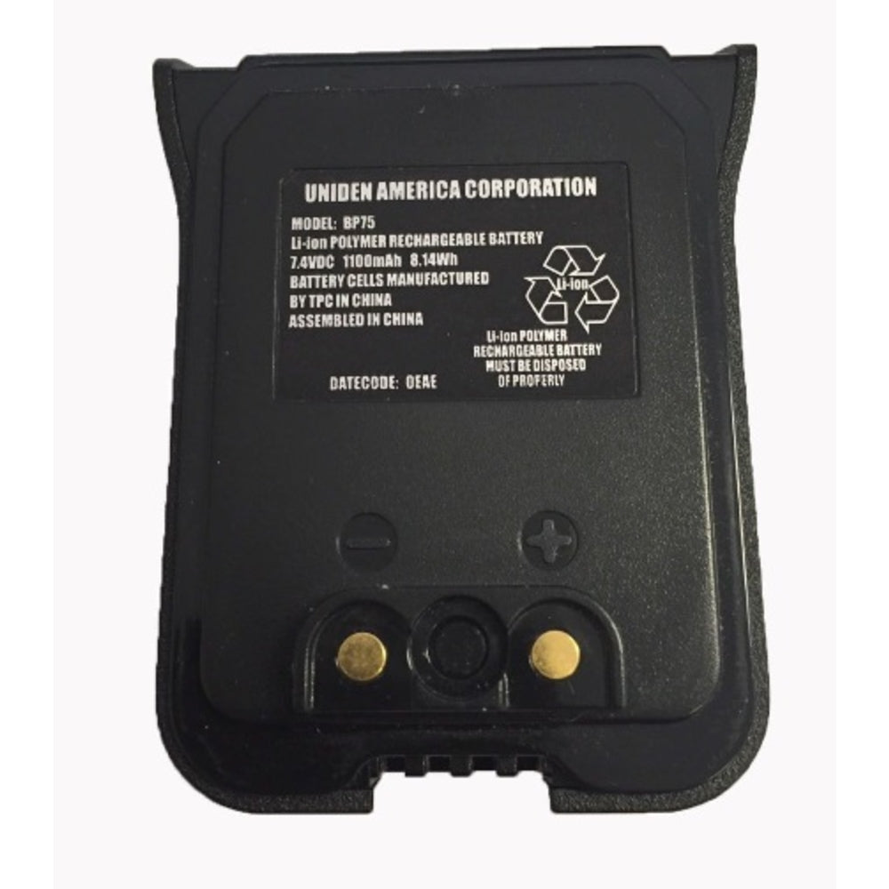 Uniden Bbtg0927001 Replacement Battery Image 1