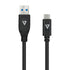 V7 V7U3.1AC-1M-BLK-1E USB-C Cable 1m 10Gbps 3A Power Image 1