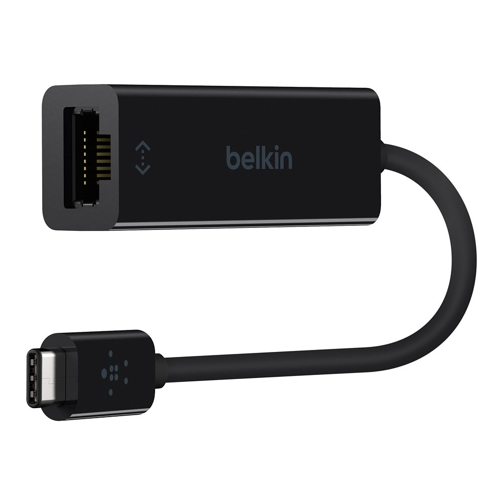 Belkin B2B145-Blk Usb-C To Gigabit Ethernet Adapter Usb Type-C Bag And Label Image 1