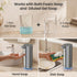 GentleJet EasyFoam Automatic Foaming Soap Dispenser – Touchless Sensor, USB-C Rechargeable, 304 Stainless Steel, IPX5 Waterproof for Bathroom Kitchen Sink, 9.5 oz / 280 ml