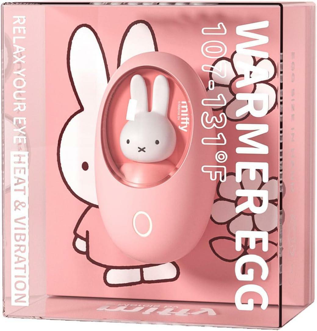 Miffy Hand Warmer Portable Rechargeable Cute Mini Heater Pink